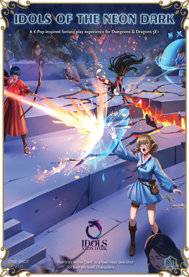 Level 5 Adventure — Rumbles in the Dark one-shot cover